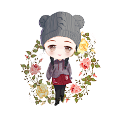 小阿七呀采集到阿七的插画