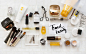 Travel beauty products / Garance Doré