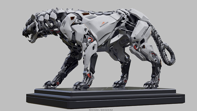 Robot Tiger Figure, ...