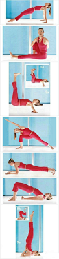 7个瑜伽姿势 让你从肩瘦到脚踝。坚持下来，想瘦就是这么简单！