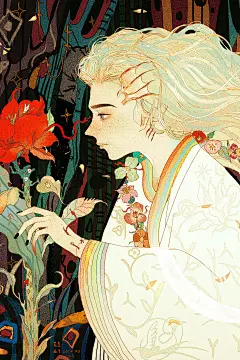 立绘插画like图片大全-立绘插画like高清好看的图片--花瓣—LUJIAN04—的画板