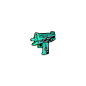 现货PINCLOUT - DARK UZI PIN金属徽章胸针领针潮流服装配饰-淘宝网