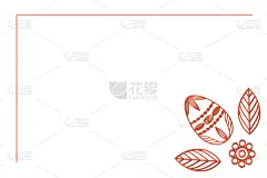 复活节彩蛋,华丽的,贺卡,复活节,简单,仅一朵花,鸡蛋,春天,节日,绘画插图