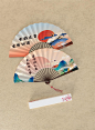 【源文件下载】 包装设计 折扇 国潮 仙鹤 插画设计作品 设计图集