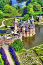 castle in Utrecht, Netherlands this would be a cool place to live...: 
