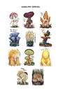 Woodland Sprites - A gallery-quality illustration art print by Emma Lazauski for sale.