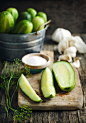 Fresh cucumbers, dill, garlic and salt. by Anjelika Gretskaia on 500px