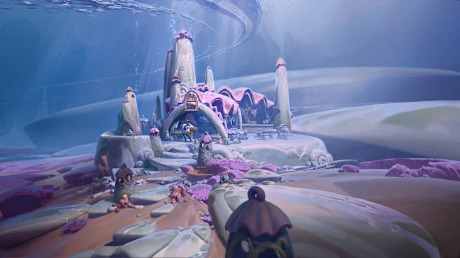 Underwater building concepts-花瓣网