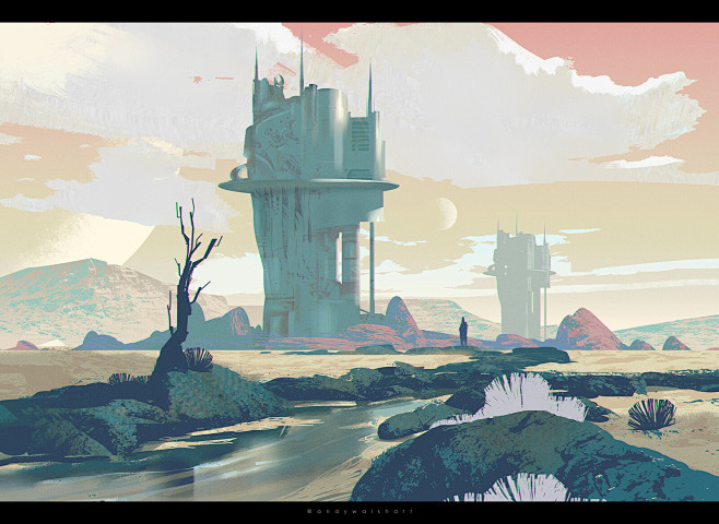 Retro Sci Fi Sketch ...