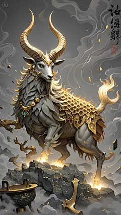 山海异兽——猼訑 (7)