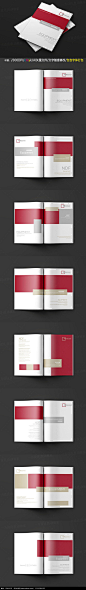 企业画册板式设计模板AI素材下载_企业画册|宣传画册设计图片