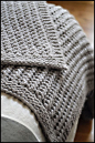 Chunky Knit Throw