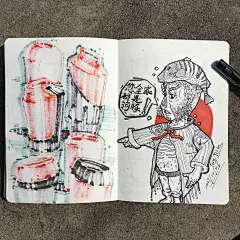 滕依林，产品设计手绘，工业设计手绘，插画，设计师手绘本，追梦江南设计考研，