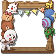 头像框 Line Friends 图标....