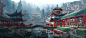 Chinese Imperial Architecture, Anda Sung : personal project