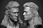 Mel Gibson BraveHeart, Jose Pericles : Mel Gibson head sculpt that i did for Commission.
