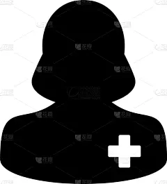 人,侧面像,女性,头像,计算机图标,商务,健康保健,护士,药