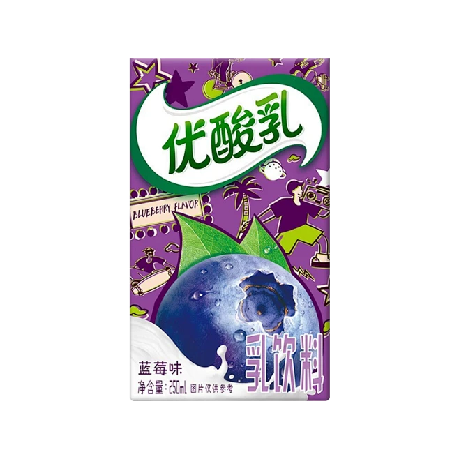伊利优酸乳蓝莓味250ml