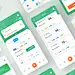 Public Transport - UI Map ux ui design dashboard project bus map transport ticket taxi public transport product design mobile app design interface product application app