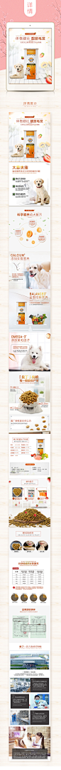 猫粮狗粮详情页 宠物食品