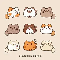 chibi kawaii character Doodles Kawaii, Cute Doodles Drawings, Cute Animal Drawings Kawaii, Cute Cartoon Drawings, Cute Easy Drawings, Mini Drawings, Cute Little Drawings, Cute Cat Drawing Easy, Chibi Drawings Kawaii