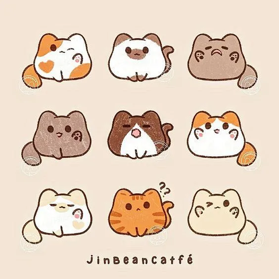 chibi kawaii character Doodles Kawaii, Cute Doodles Drawings, Cute ...