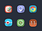 [Flat icons Freebie!]本作品来自：Zaib Ali