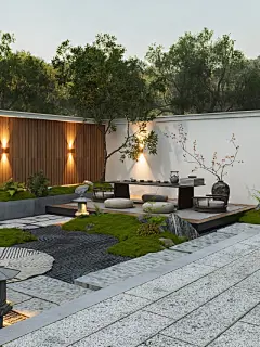 禅意庭院把自然装进家里 - 小红书