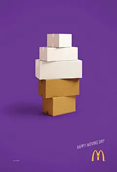 没有汉堡包的麦当劳海报，会是怎么样？！