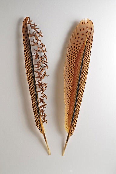 sculpted feather,by ...