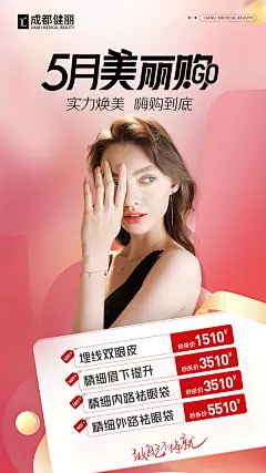 眼部手术项目海报
