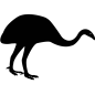 各类动物昆虫黑白剪影AI矢量图案图标合集 (440)