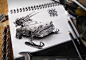 25 Attractive Sketchbook Art by Pierre Yves Riveau