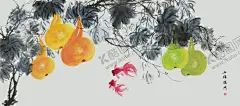 福禄图五福临门 【酷图网】装饰画,背景墙,无框画,壁画,壁纸,葫芦,福禄图,福禄生财,唯美,大气,轻奢装饰画,典雅装饰画,高端装饰画,家居装饰,室内装饰,墙面装饰画,一马当先,马到成功,大展宏图,事事如意,柿子,工笔画,新中式装饰画,牡丹花,富贵图,花开富贵,葡萄,紫气东来,秋实图,圆框画,新中式设计