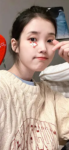 李知恩 IU iu壁纸爱心 - 小红书