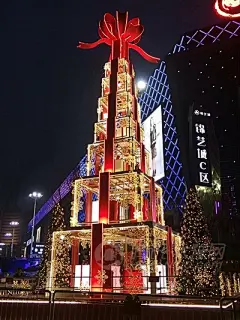 今年商场圣诞树哪家强？郑州网红美女教你拍照POSE！内附郑州圣诞吃喝玩乐购全攻略！ - 购物狂 - 大豫社区