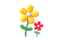 C4D花朵植物元素