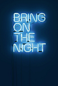 #字体# #英文# Eristoff Neon Campaign : Neon headline visuals made for an Eristoff vodka campaign.