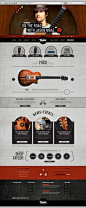 oooo web design with guitars, #it #web #design #layout #userinterface #website #webdesign <<< repinned by www.BlickeDeeler.de