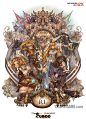 【原画资源】唯美华丽风 手游《世界之树tree of savior》原画资源CG帮美术资源网 -