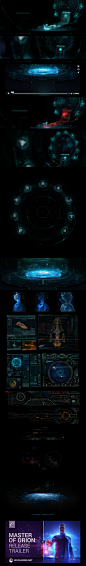 GUI FOR TRAILER - MASTER OF ORION on Behance