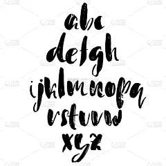 文字,干的,壁纸刷,字体,分离着色,创造力,字母,字母表次序,绘制,收集