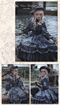 维多利亚花园OP+古典玩偶+维多利亚的花园 lolita连身裙现货-淘宝网