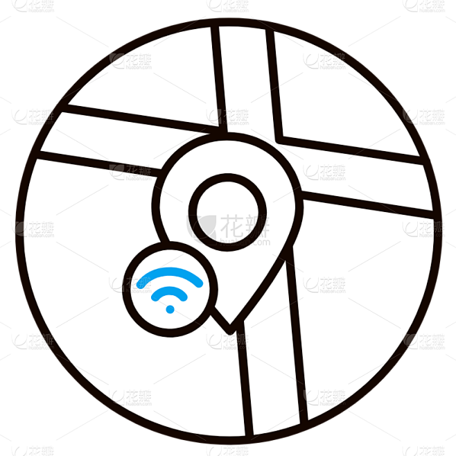 ICON-矢量定位APP图标6