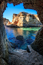 Caves in Lagos, Portugal #美景# #摄影师#