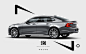 Volvo Cars the All-new S90 launch : The launch of the all-new Volvo S90, was the ground for our new typographic approach. Having already introduced our audience to a premium and elegant state of typography, this time we created a fluid system, where the c