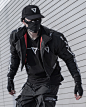 Les’ go agent @ed_de_alba . . . #fabricoftheuniverse #techwear #streetwear #cyberpunk #futureculture #fyp #fypシ #membersoftheuniverse | Instagram