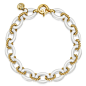 Ceramic---14K-Yellow-Gold-Bujukan-and-White-Oval-Ceramic-Link-Bracelet1