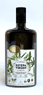 Estepa Virgen. Extra Virgin Olive oil packaging design on Behance