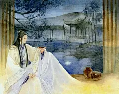 【古图专帖】——『手绘系列』——风景、楼阁、宫殿等各种场_古风图片吧_百度贴吧